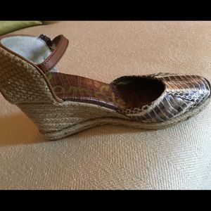 Sam Edelman Python Espadrilles Sz. 8